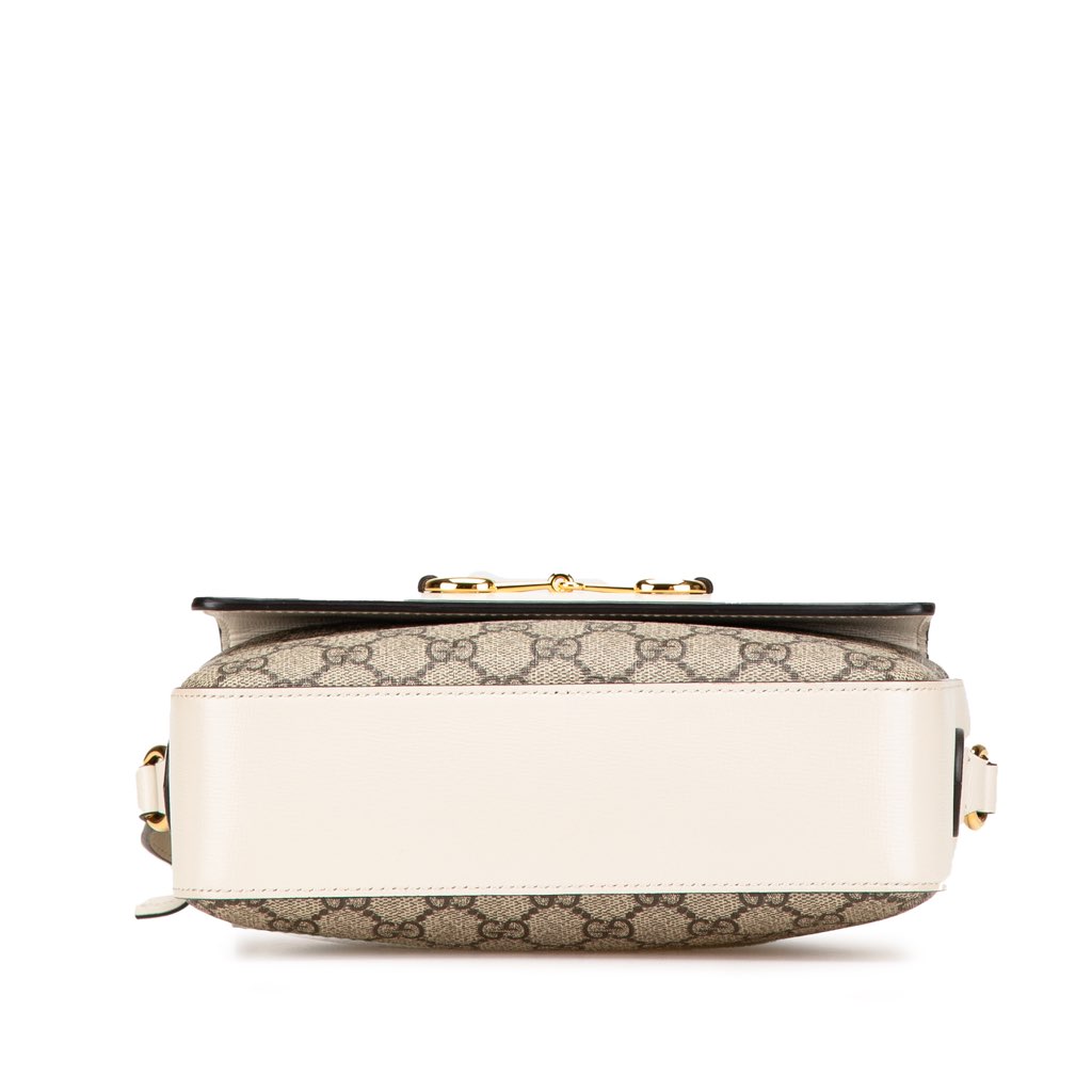 Gucci Small GG Supreme Horsebit 1955 Crossbody - Image 6