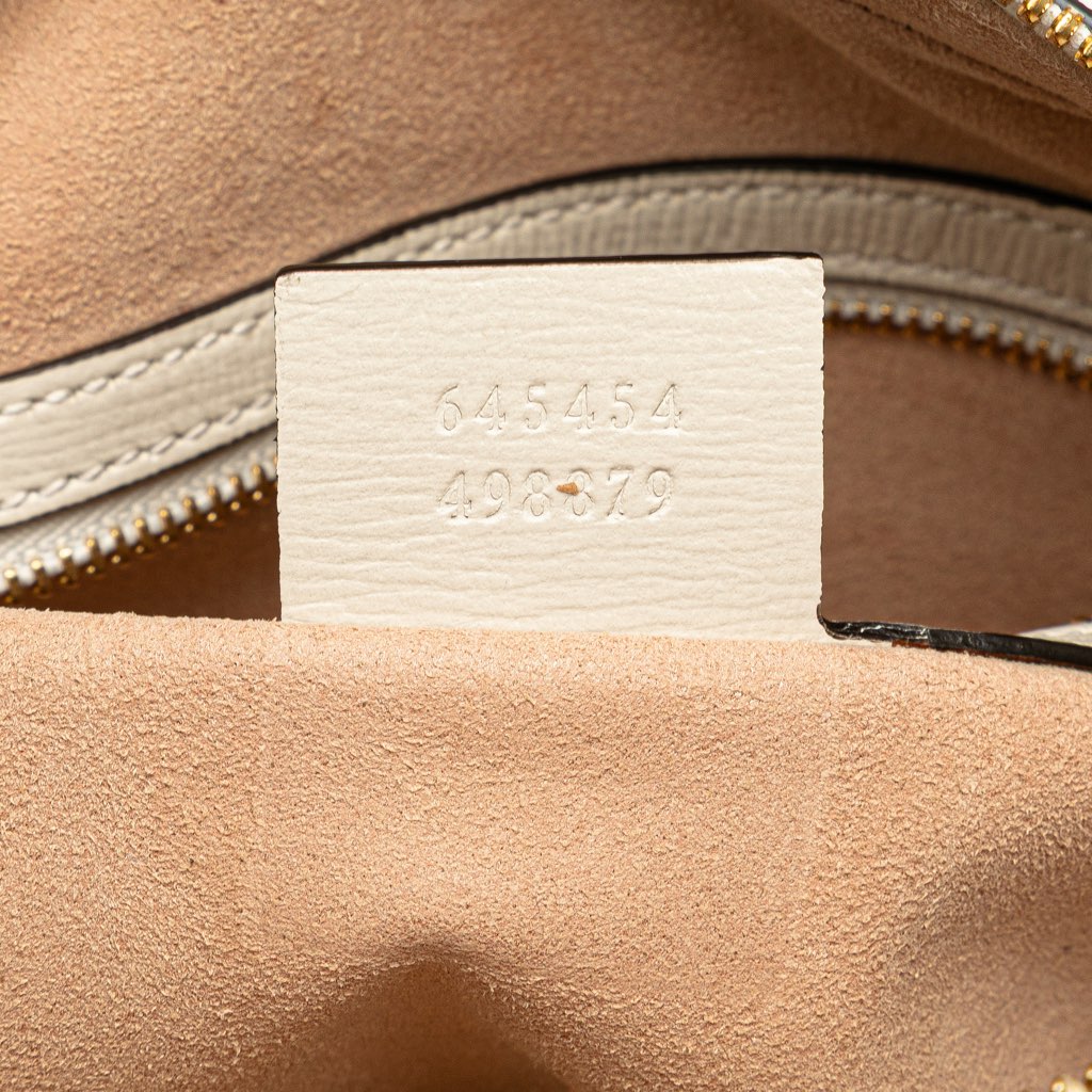 Gucci Small GG Supreme Horsebit 1955 Crossbody - Detail 1