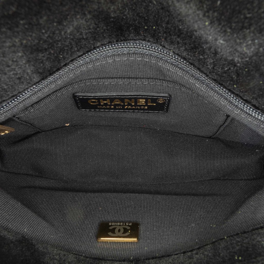 Chanel Mini Quilted Velvet Double Frame Flap - 4