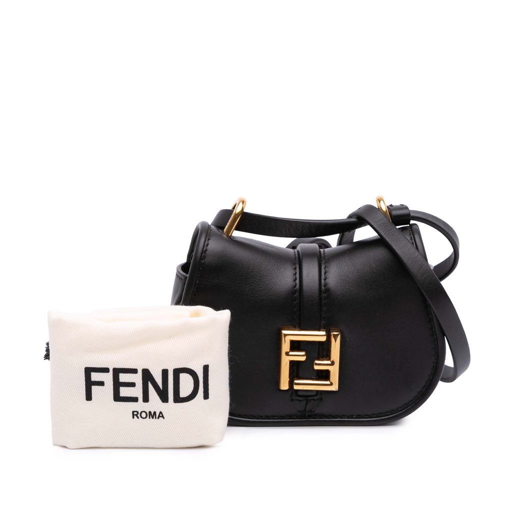 Fendi Mini Leather C mon Crossbody - Image 13