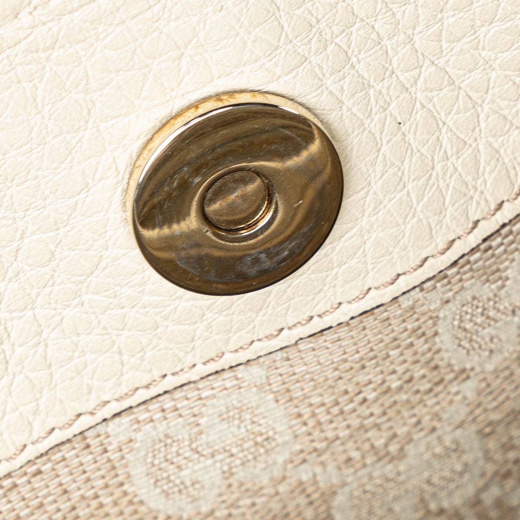 Gucci Medium Leather Bamboo Diana Tote - Image 15