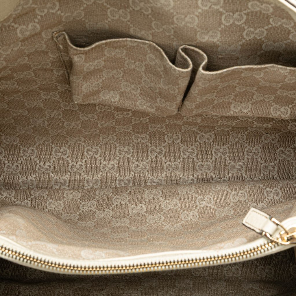 Gucci Medium Leather Bamboo Diana Tote - Detail 2