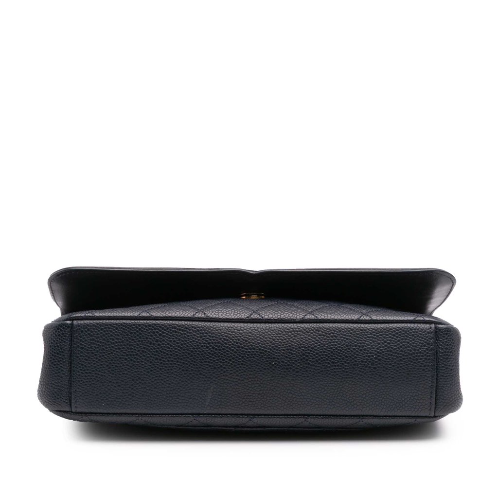 Chanel Medium Bicolor Caviar CC Filigree Flap - 3