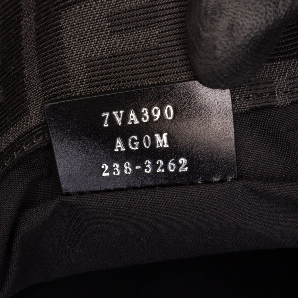 Fendi Large Zucca Jacquard Shopper Tote - Side view