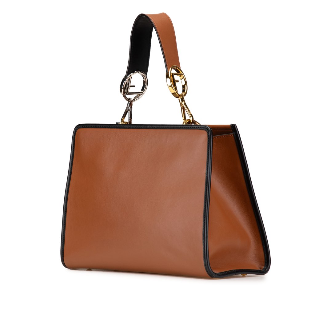 Fendi Small Leather Runaway Satchel - 2