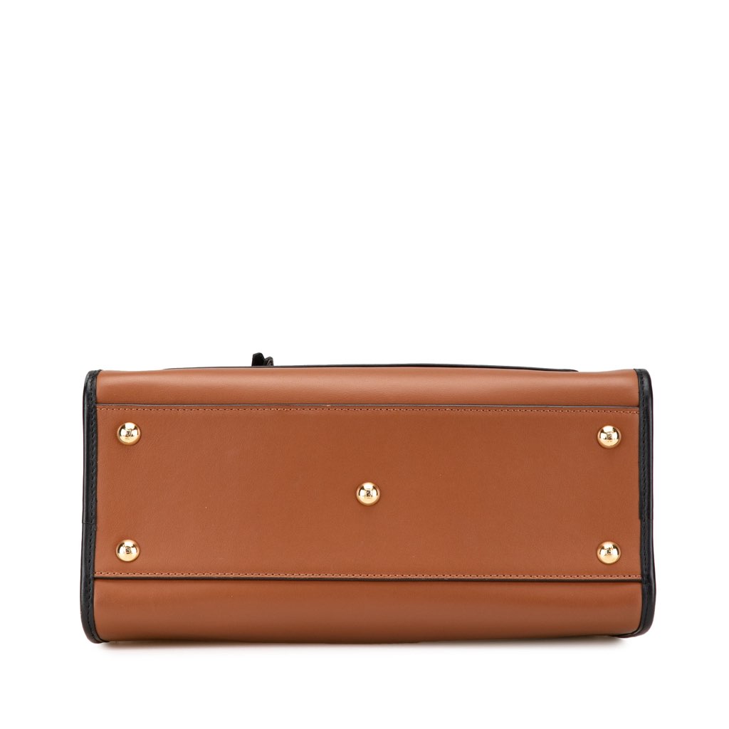 Fendi Small Leather Runaway Satchel - 3