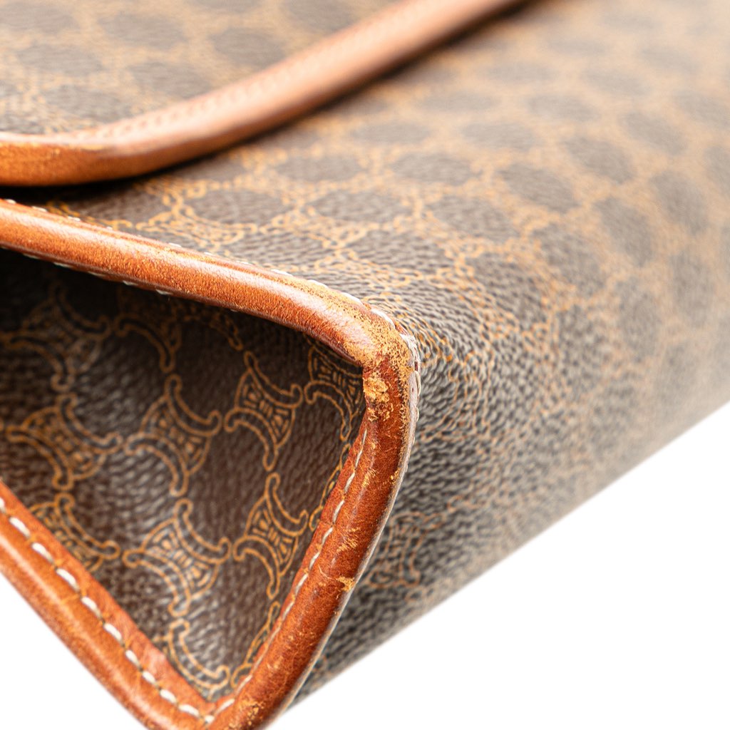 Celine Macadam Coated Canvas Crossbody - Image 13