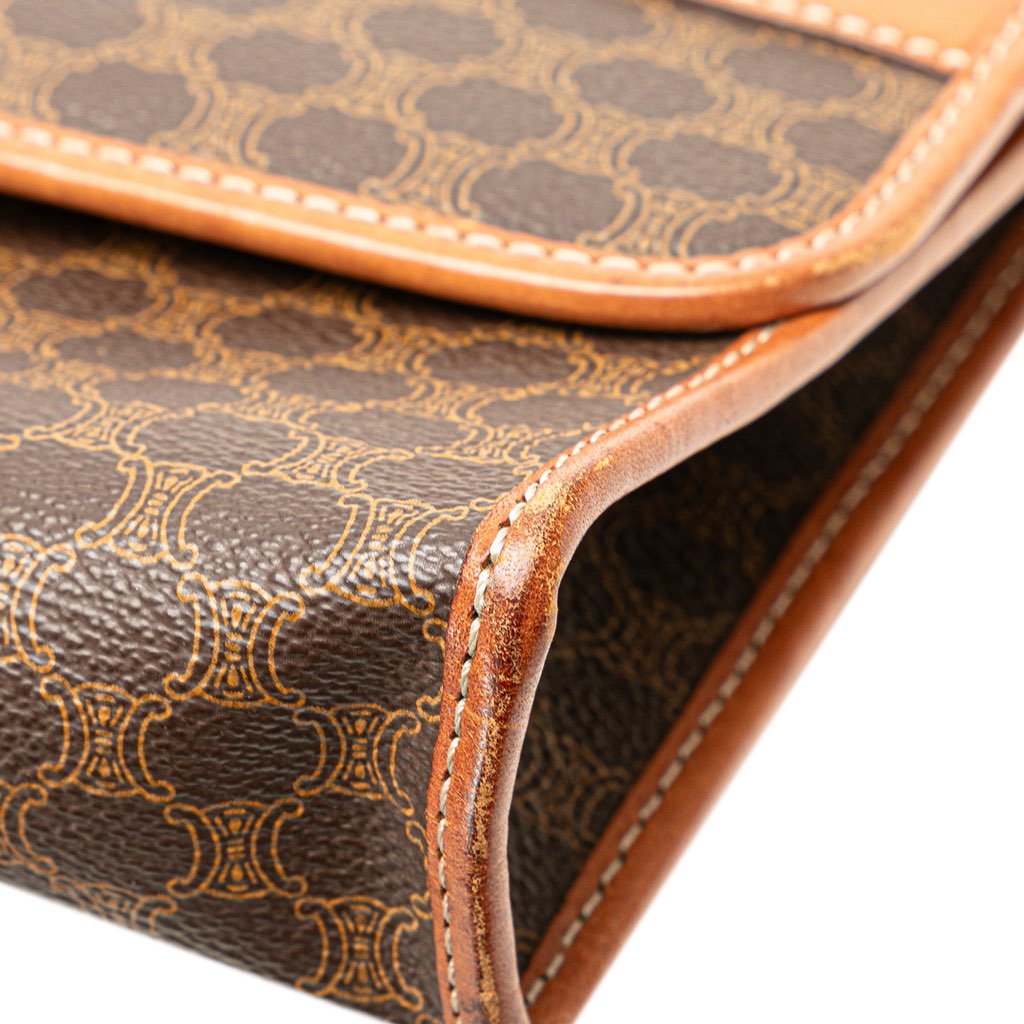 Celine Macadam Coated Canvas Crossbody - Image 14