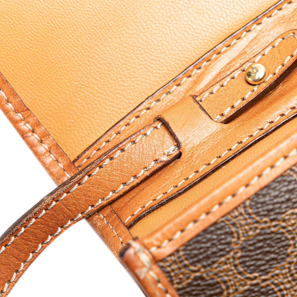 Celine Macadam Coated Canvas Crossbody - Image 11