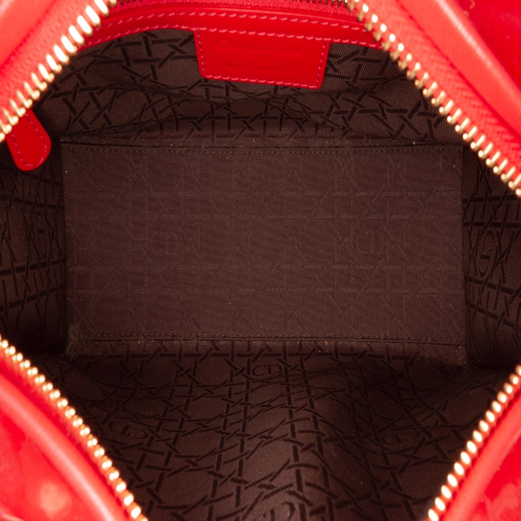 Dior Medium Patent Cannage Lady Dior - 4