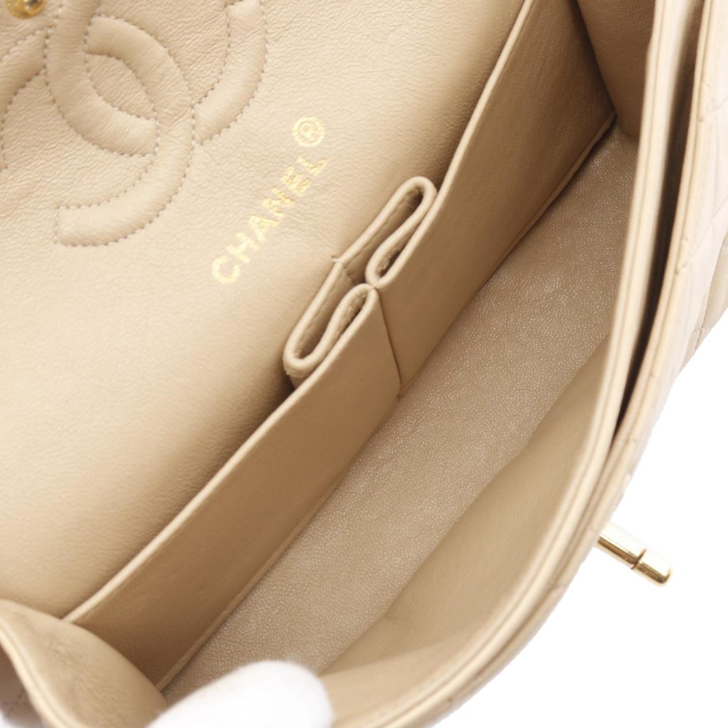 Chanel Small Classic Lambskin Double Flap - 3