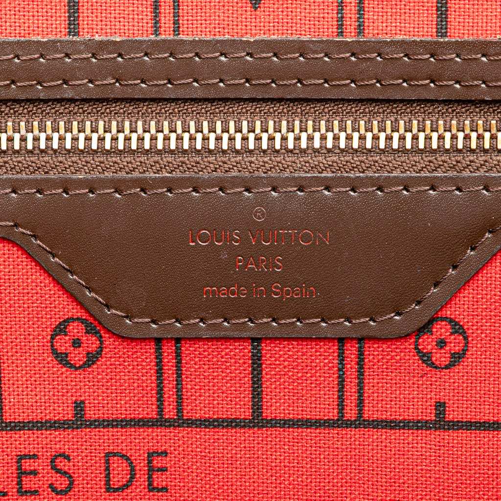 Louis Vuitton Damier Ebene Neverfull MM - 5