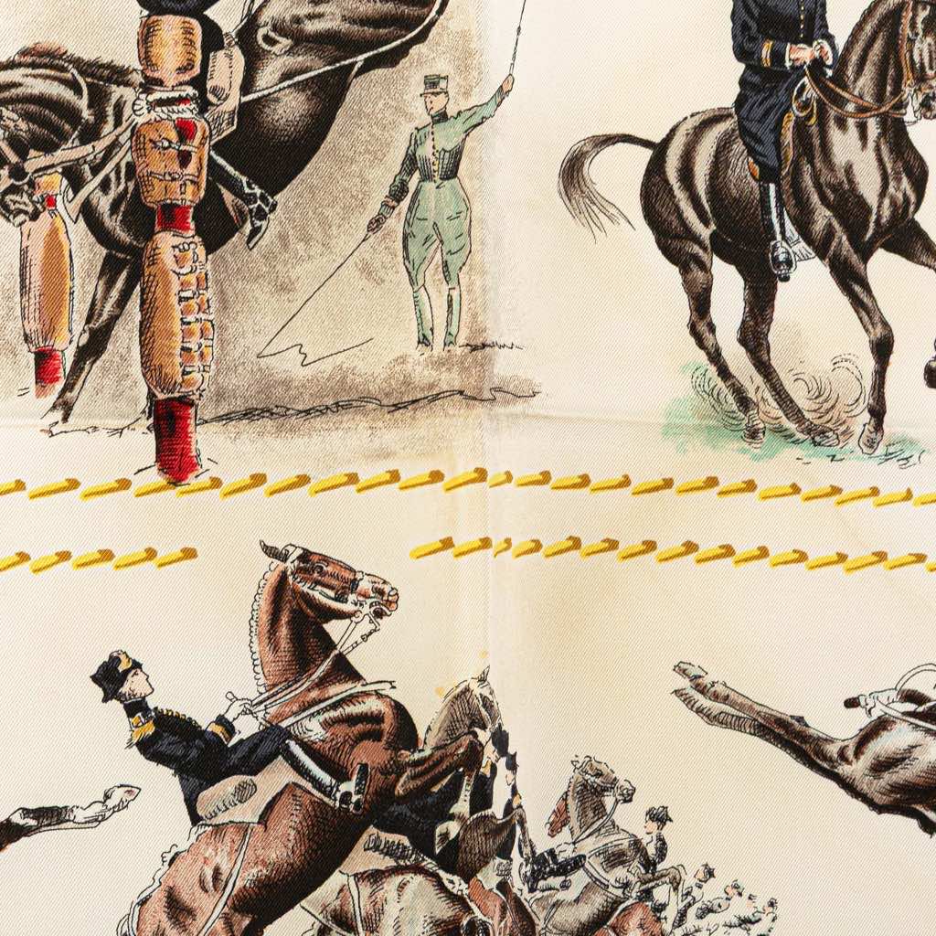 Hermès Cadre Noir Silk Scarf - 4