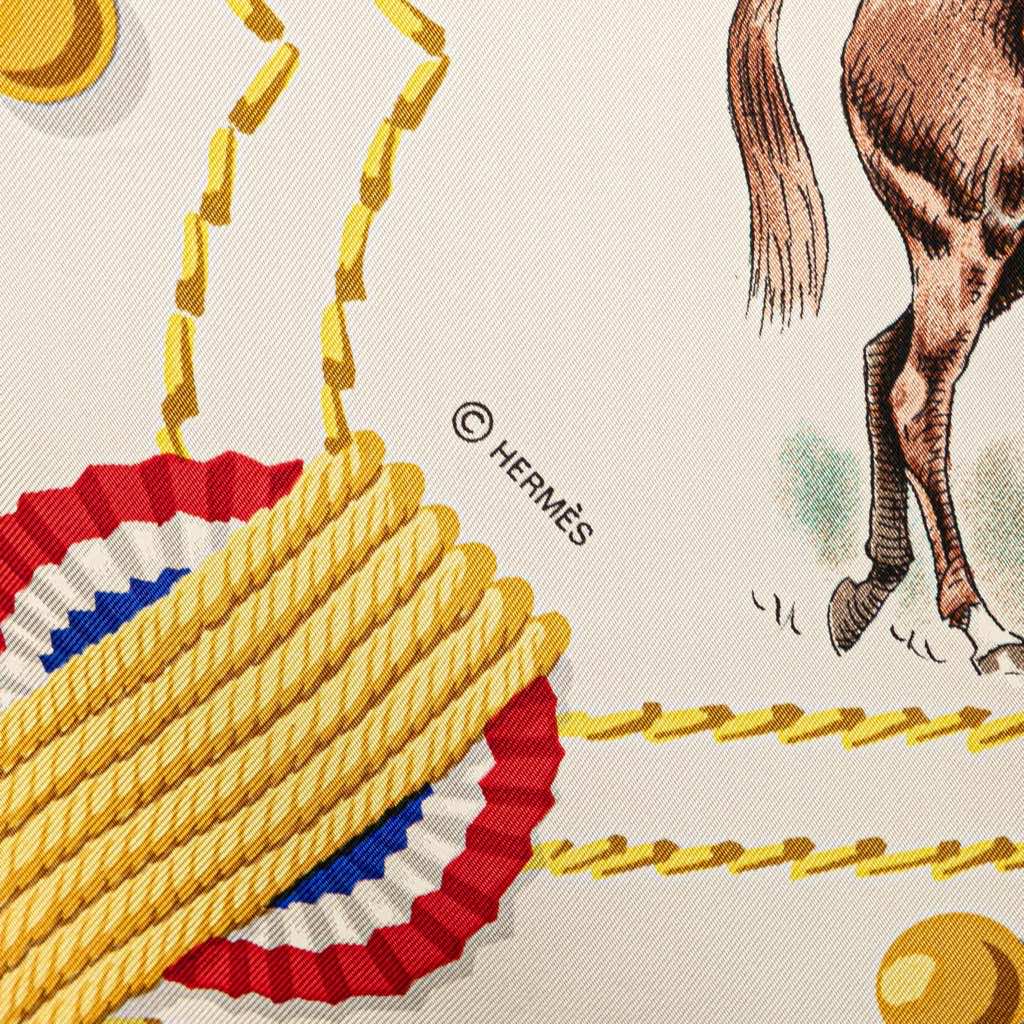 Hermès Cadre Noir Silk Scarf - 5