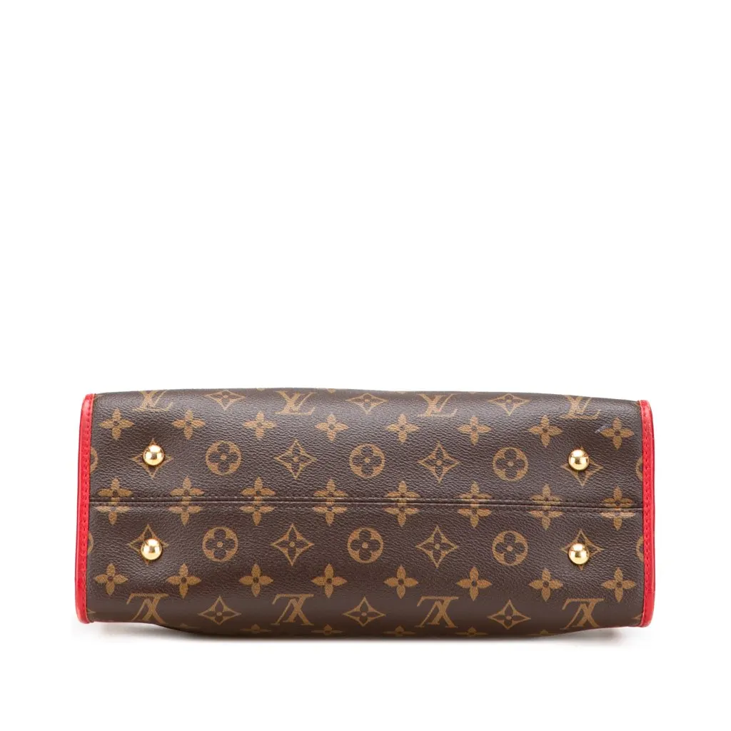 Louis Vuitton Monogram Popincourt PM Brown Canvas Good - Inside View
