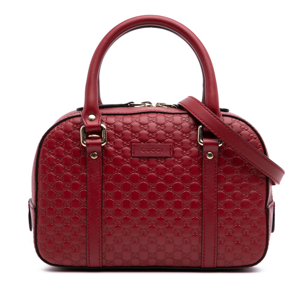 Gucci Small Microguccissima Bree Satchel