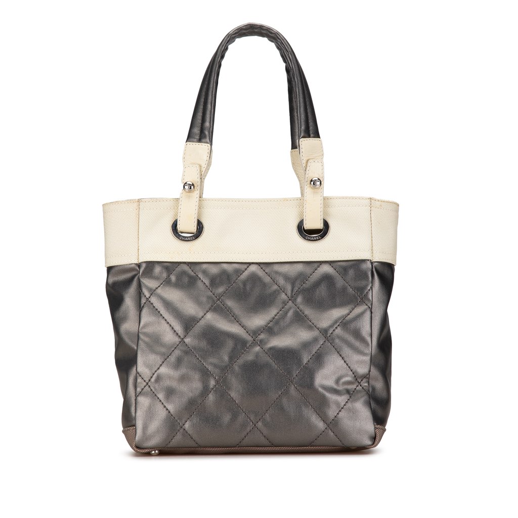 Chanel Small Bicolor Paris-Biarritz Tote - 3