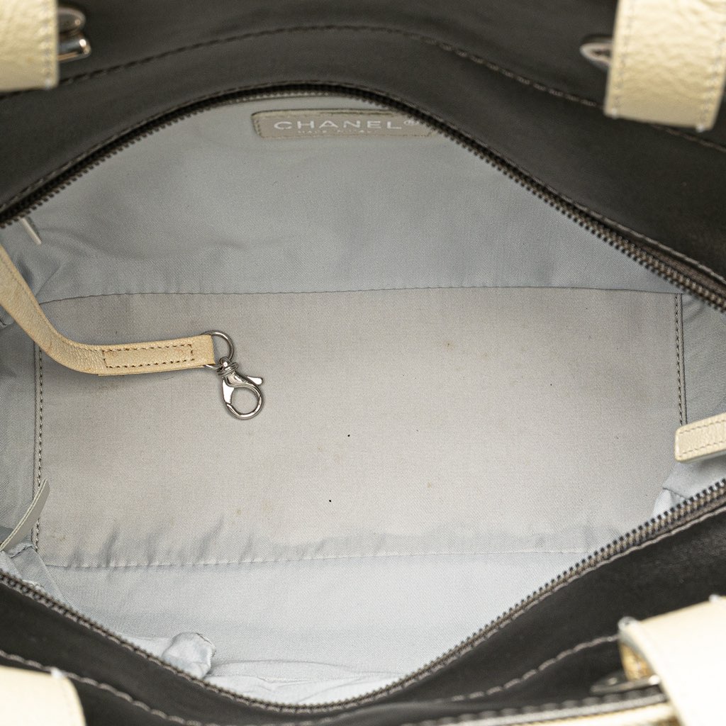 Chanel Small Bicolor Paris-Biarritz Tote - 5