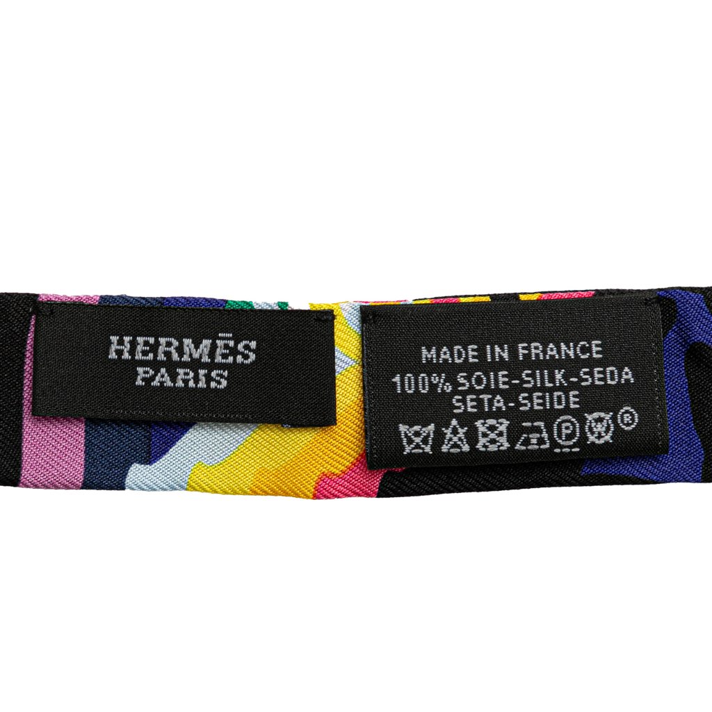 Hermès Brides de Gala Shadow Twilly Silk Scarf - 3