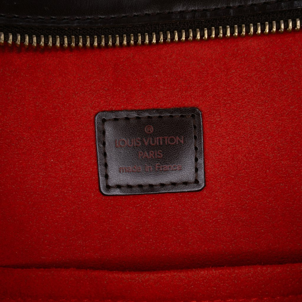 Louis Vuitton Damier Ebene Venice Sac Plat GM - Side view