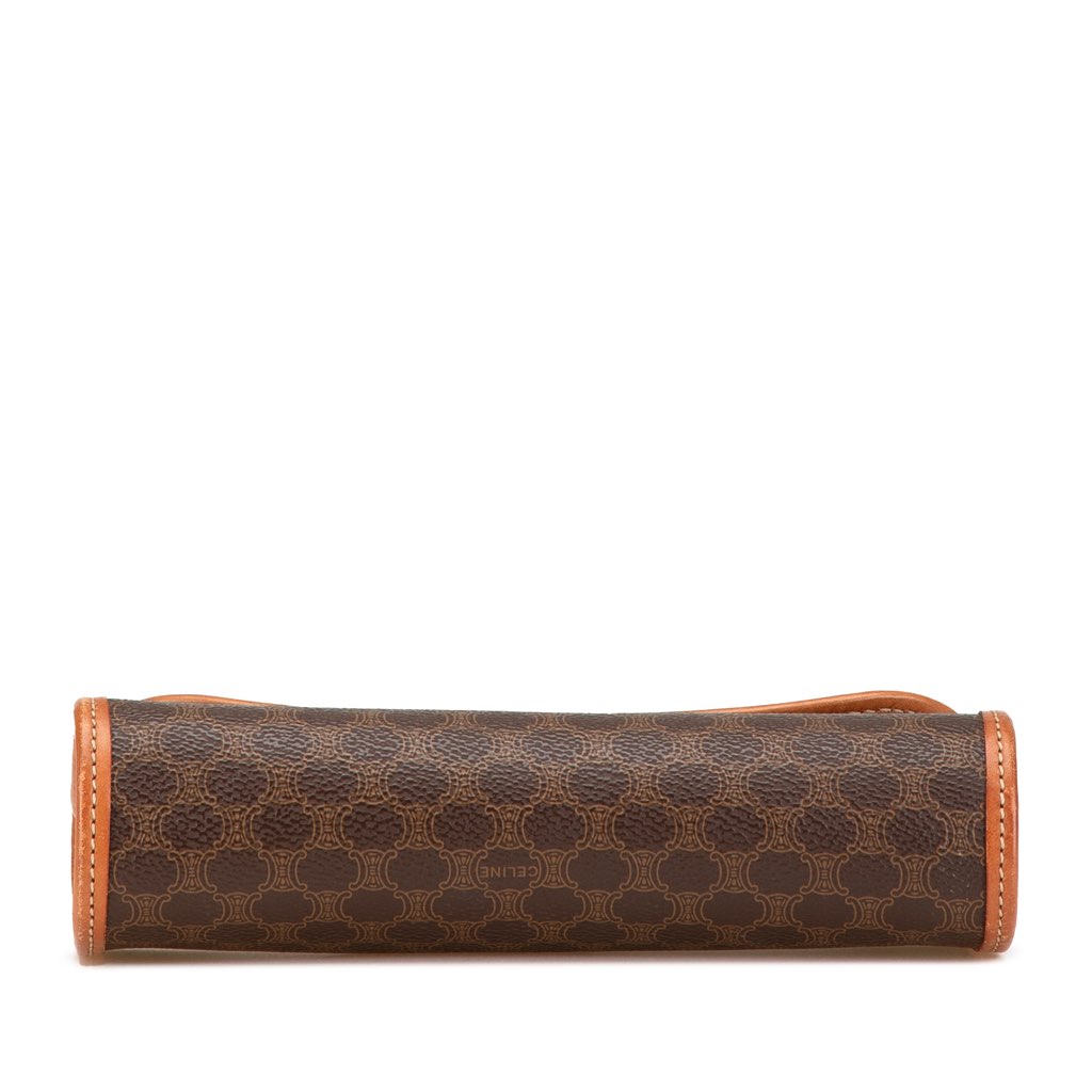 Celine Macadam Coated Canvas Clutch - Image 6