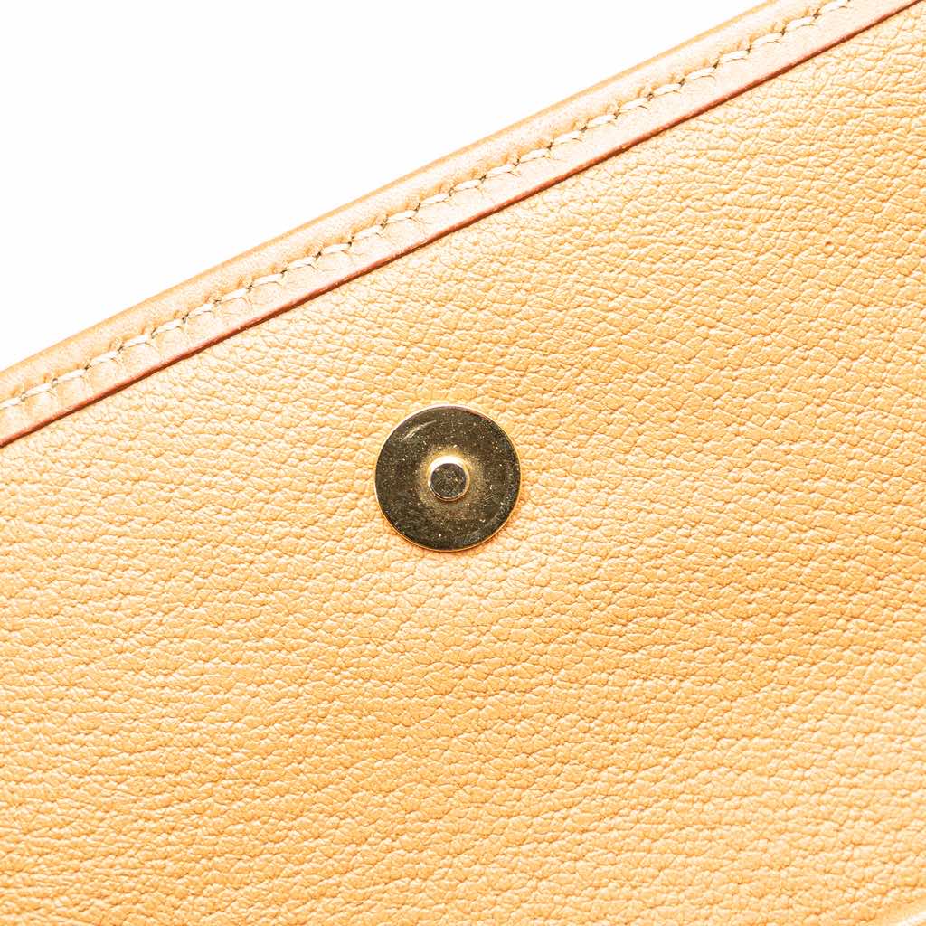 Celine Macadam Coated Canvas Clutch - Image 10