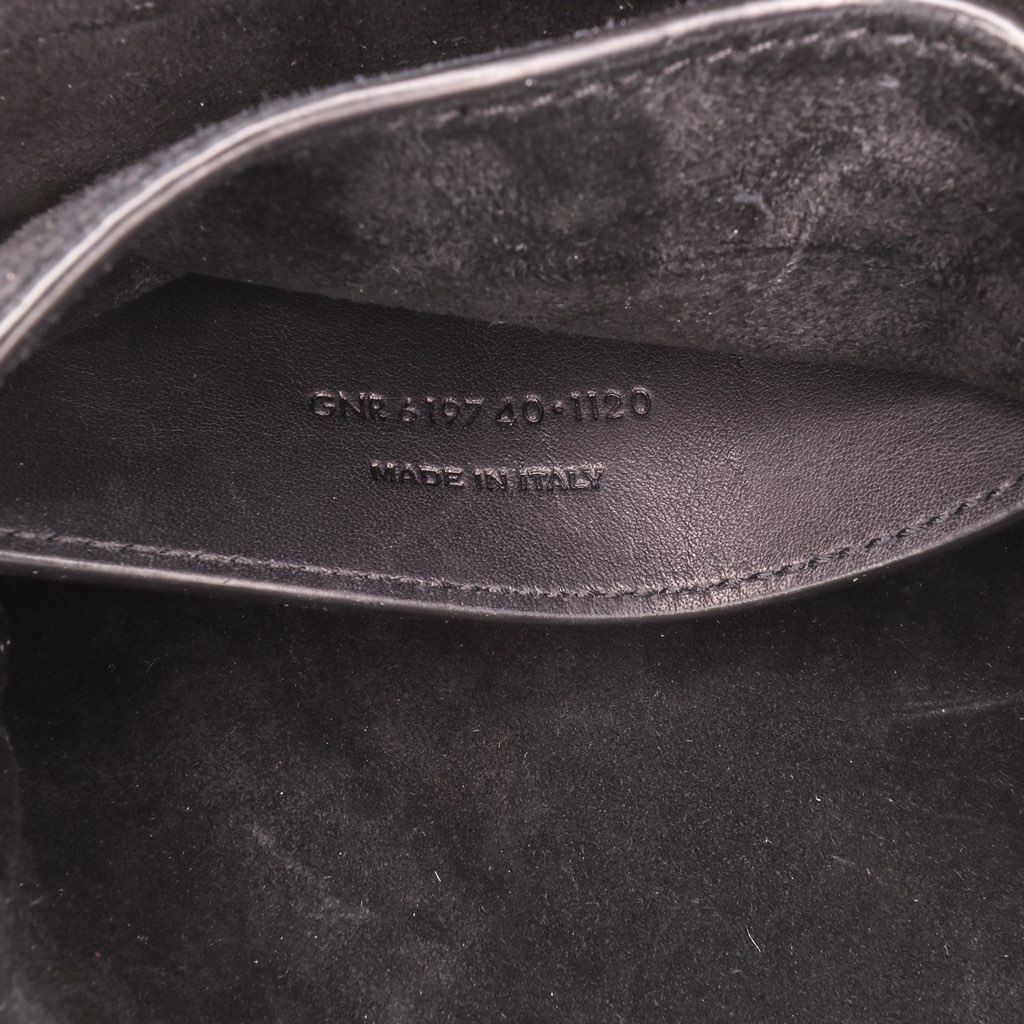 Saint Laurent Small Calfskin and Pony Hair Leopard Print Kaia Crossbody - Detail 1