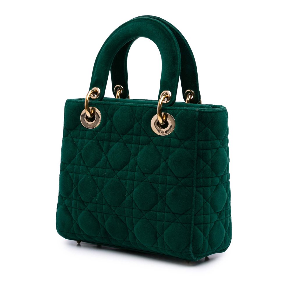 Dior Small Velvet Cannage My ABCDior Lady Dior - 2