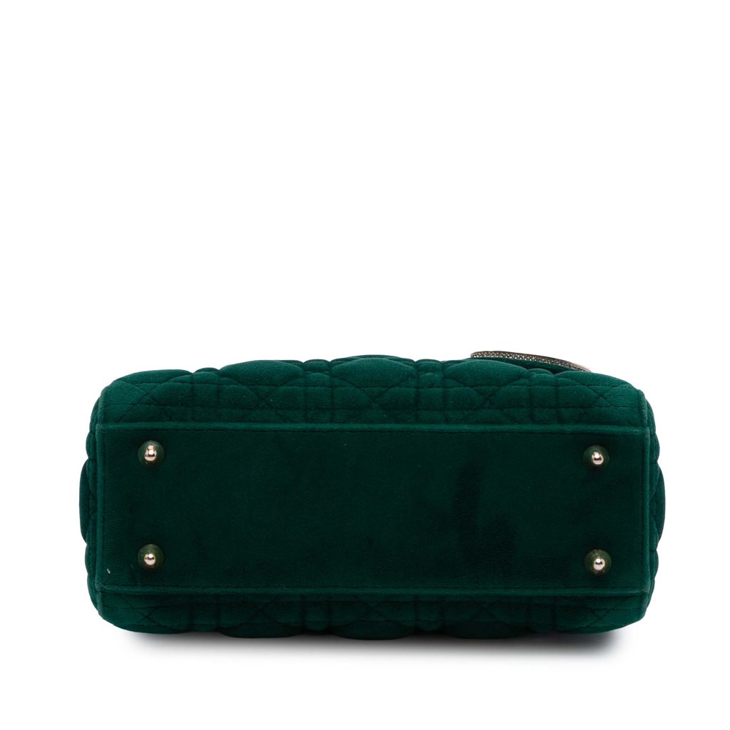 Dior Small Velvet Cannage My ABCDior Lady Dior - 3