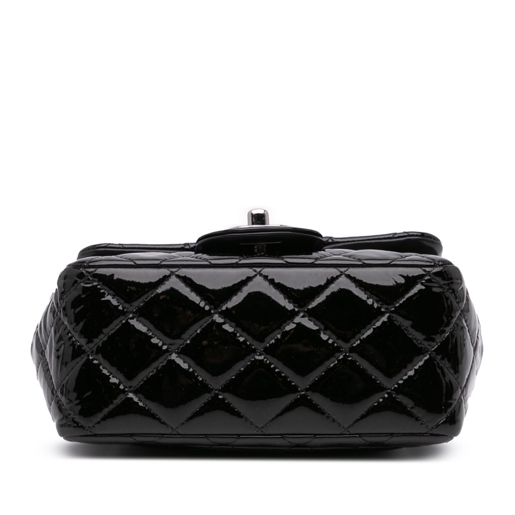 Chanel Mini Square Classic Patent Single Flap - 3