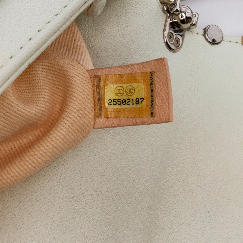 Chanel Small Quilted Lambskin Studded Bubble Flap - Detail 1