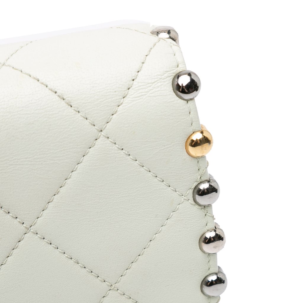 Chanel Small Quilted Lambskin Studded Bubble Flap - Image 11