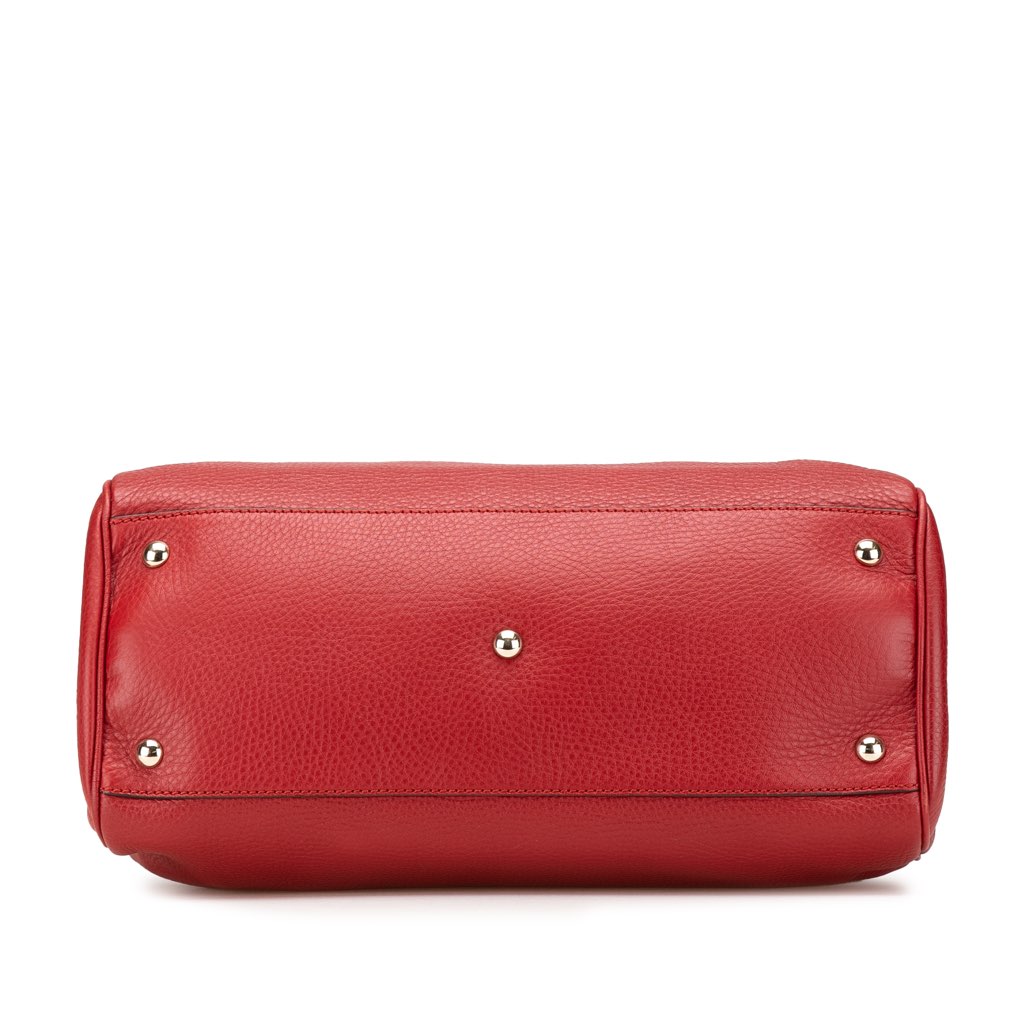 Gucci Medium Calfskin Bamboo Shopper Satchel - 3