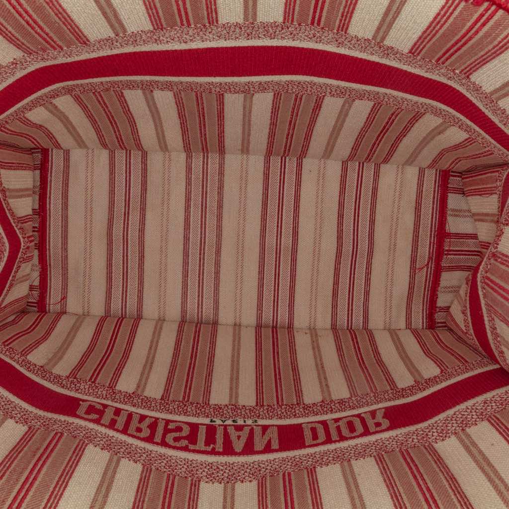 Dior Large Striped Book Tote - 4