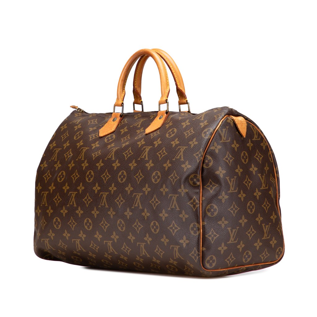 Louis Vuitton Monogram Speedy 40 - Back view