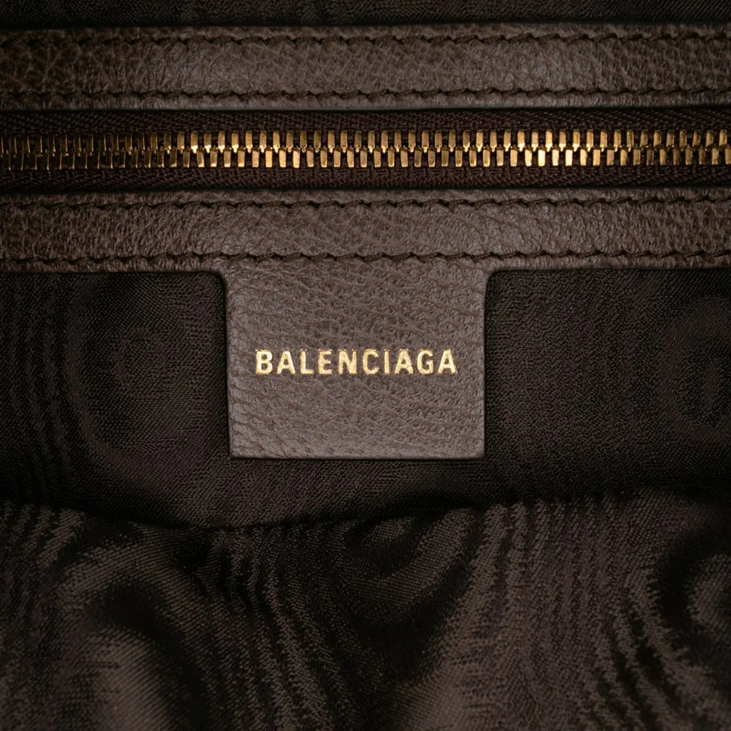 Gucci Balenciaga The Hacker Project Medium GG Supreme Web Jackie 1961 Crossbody Brown Canvas Good - Box View
