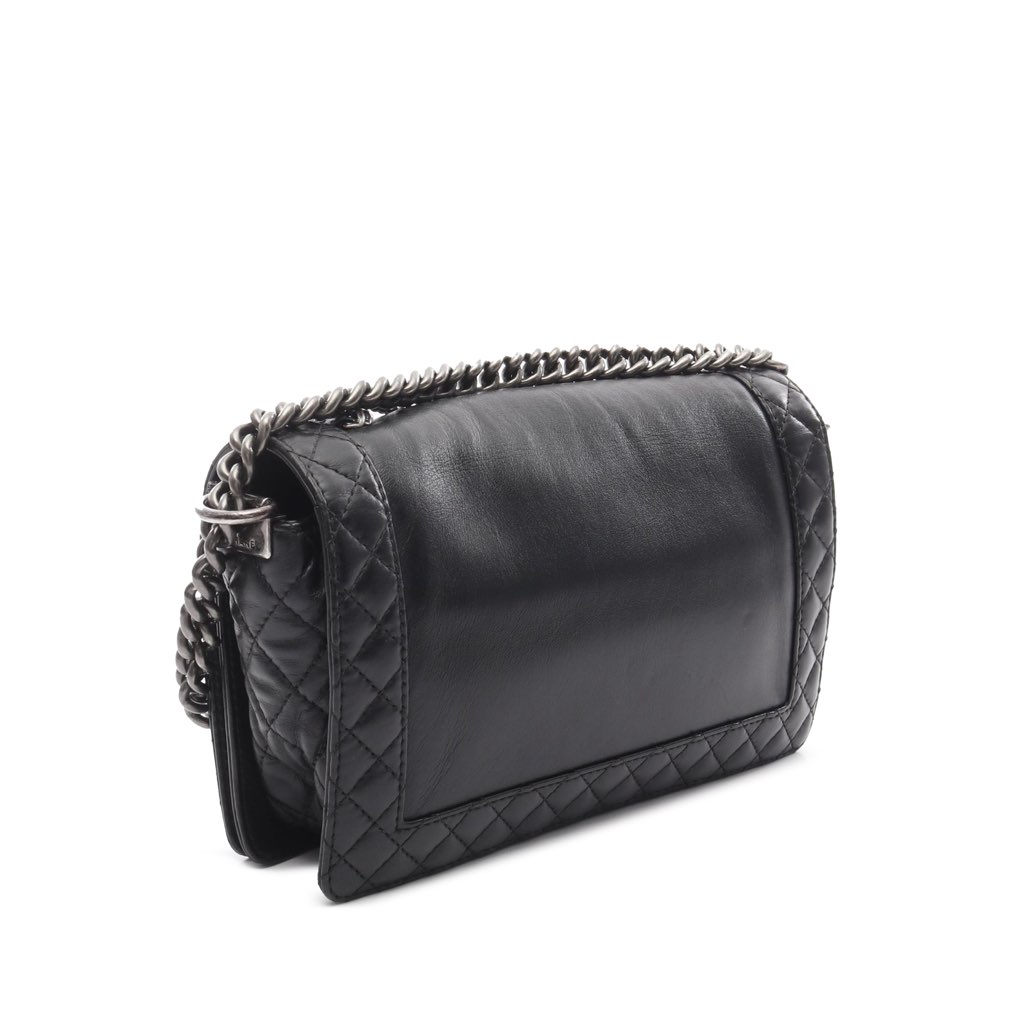 Chanel Medium Calfskin Enchained Boy Flap - 2