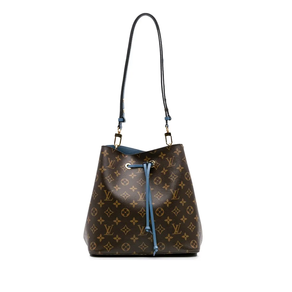 Louis Vuitton Monogram Neonoe MM Brown Canvas Good - Front View