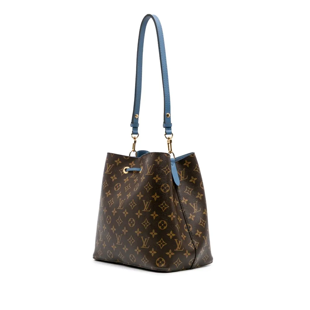 Louis Vuitton Monogram Neonoe MM Brown Canvas Good - Back View