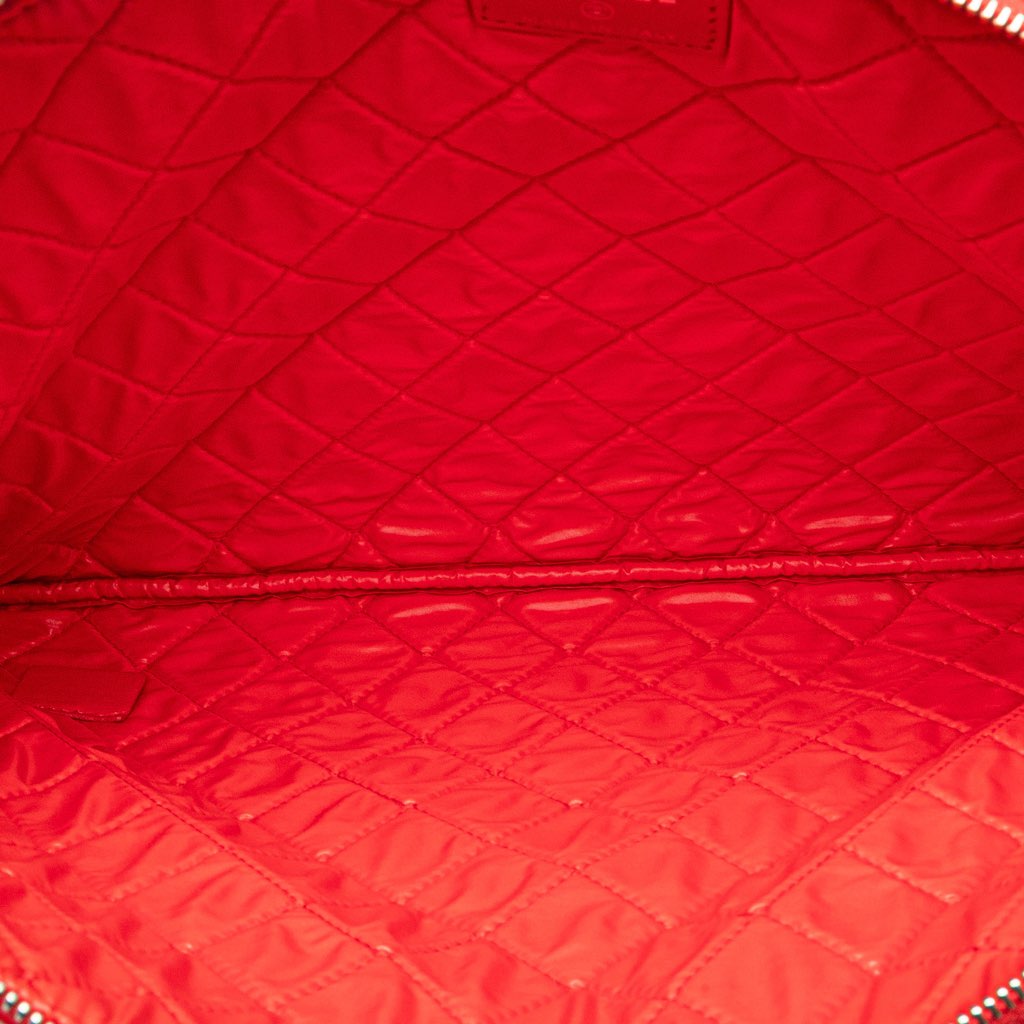 Chanel Large Quilted Lambskin O Case Clutch - 4