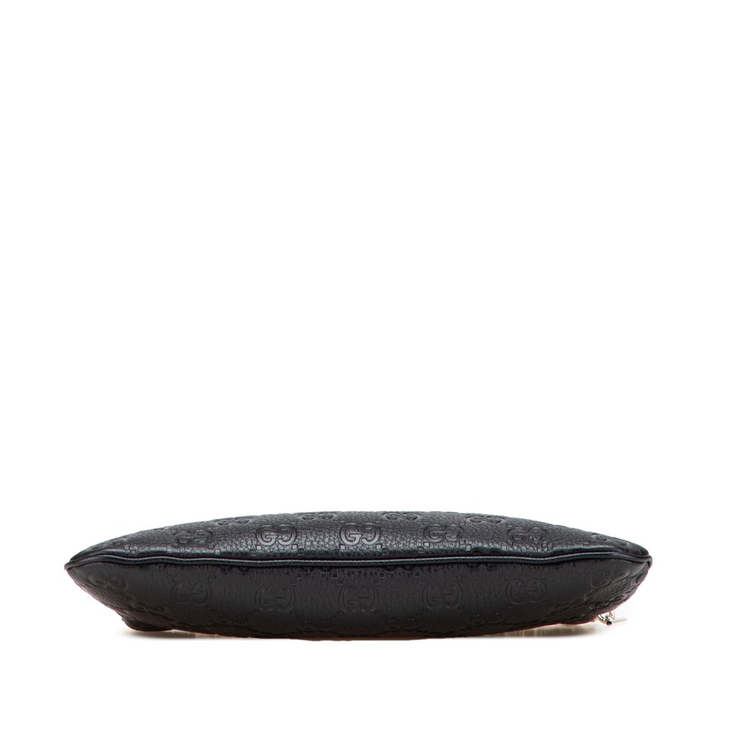 Gucci Medium GG Emblem Embossed Leather Shoulder Bag - Image 6