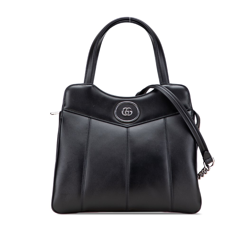 Gucci Small Leather Petite GG Tote