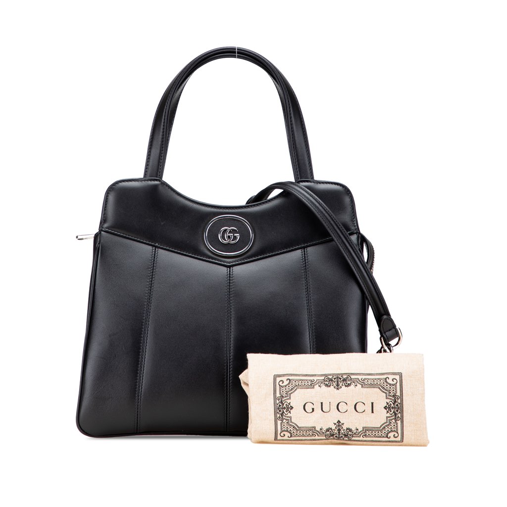 Gucci Small Leather Petite GG Tote - Image 14