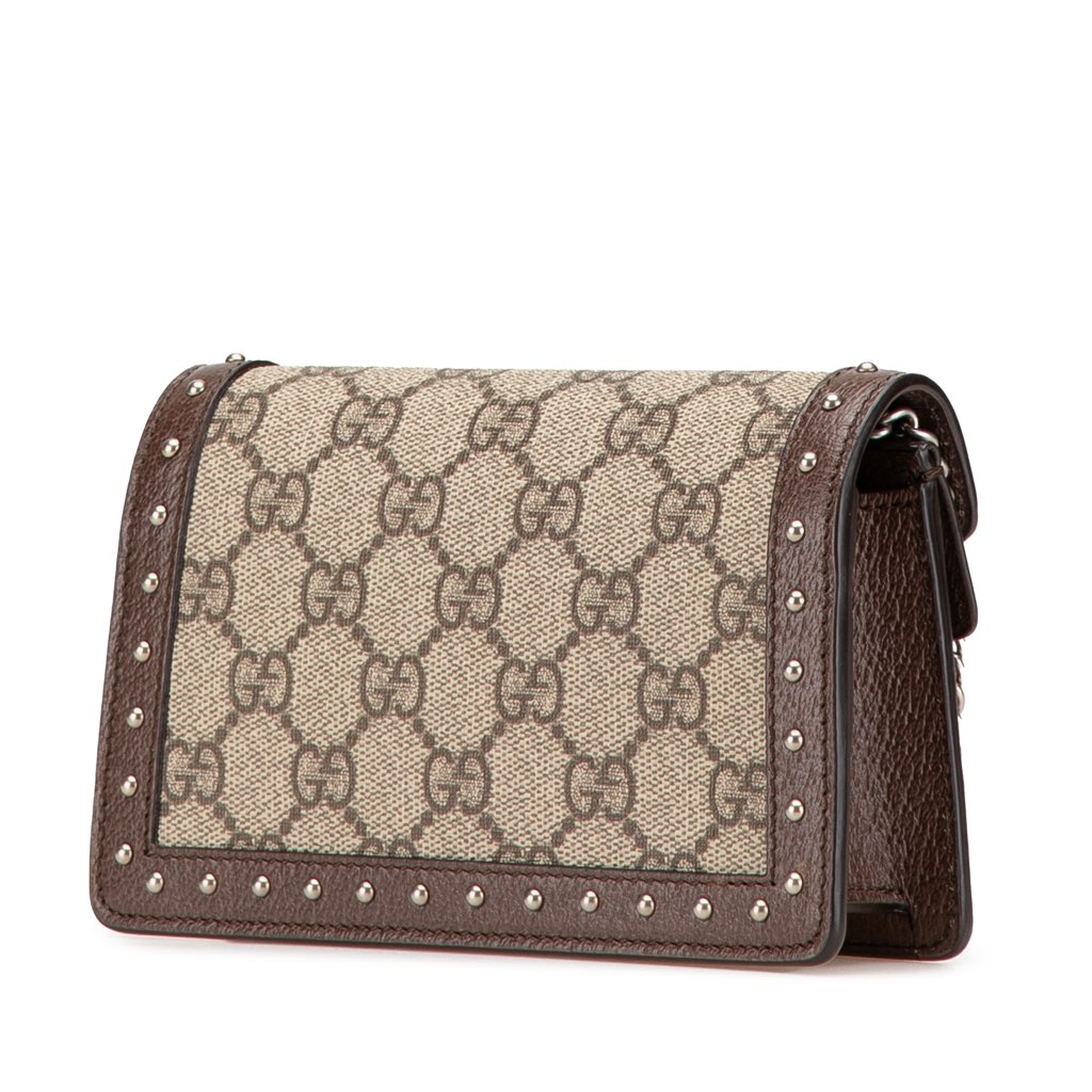 Gucci Super Mini GG Supreme Studs Dionysus Crossbody - 2