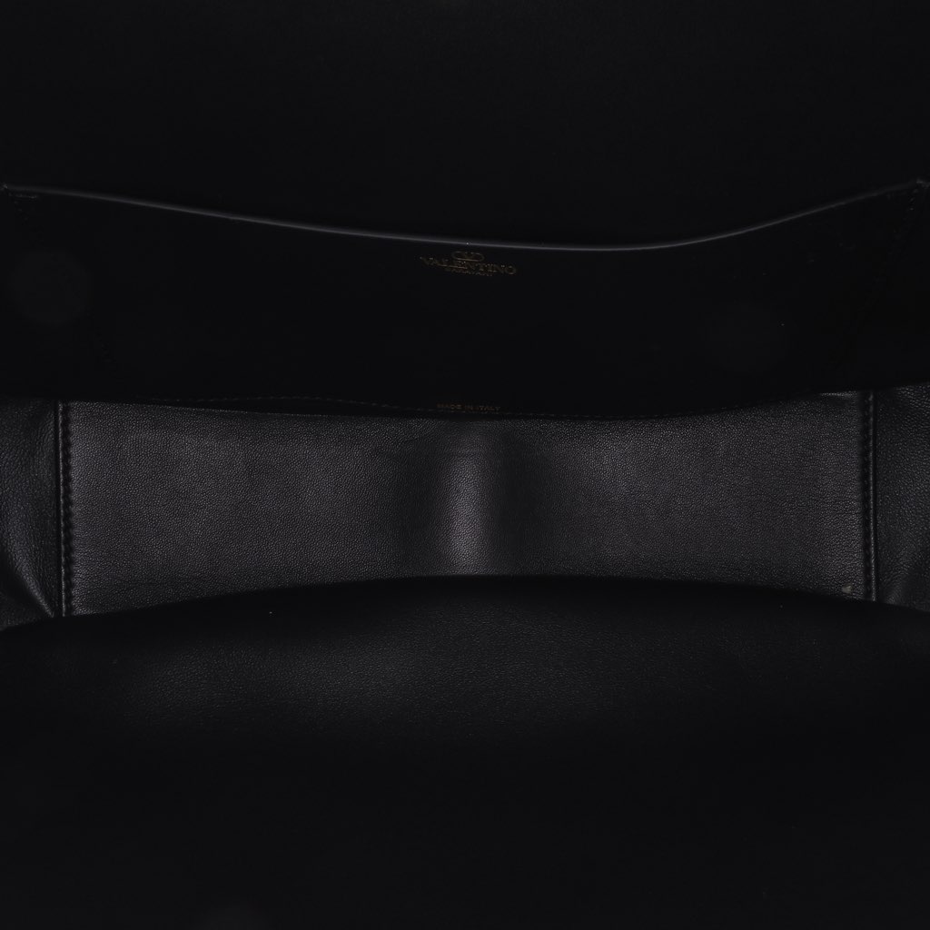 Valentino Leather Vlogo Gate Shoulder Bag - 4