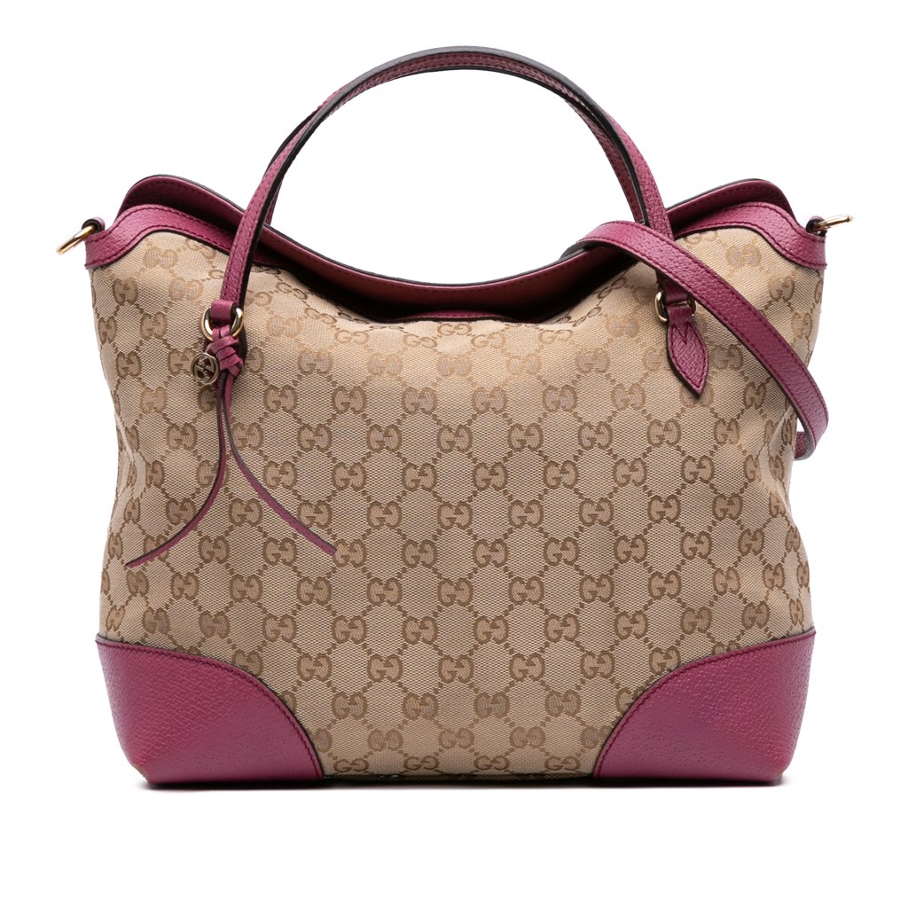 Gucci Medium GG Canvas Bree Satchel