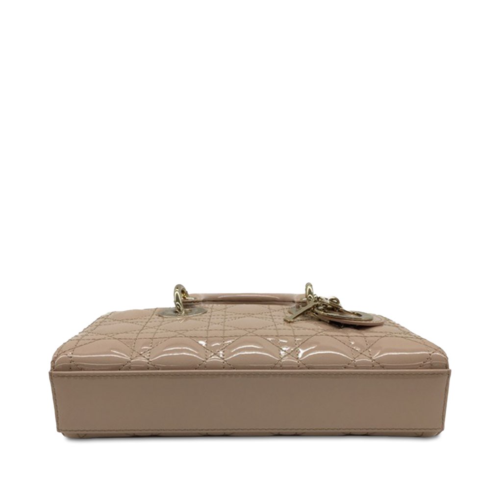 Dior Small Patent Cannage Lady D-Joy - 4