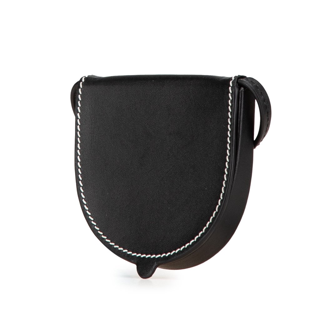 Loewe Mini Soft Calfskin Heel Pouch - Back view