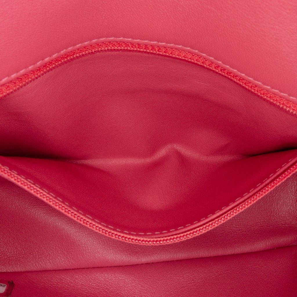 Chanel Mini Rectangular Classic Lambskin Single Flap - 5