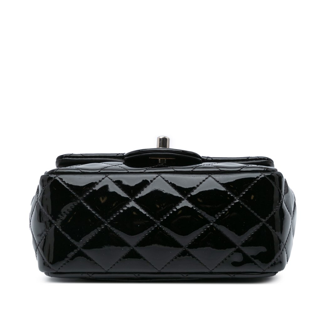 Chanel Mini Square Classic Patent Single Flap - 3